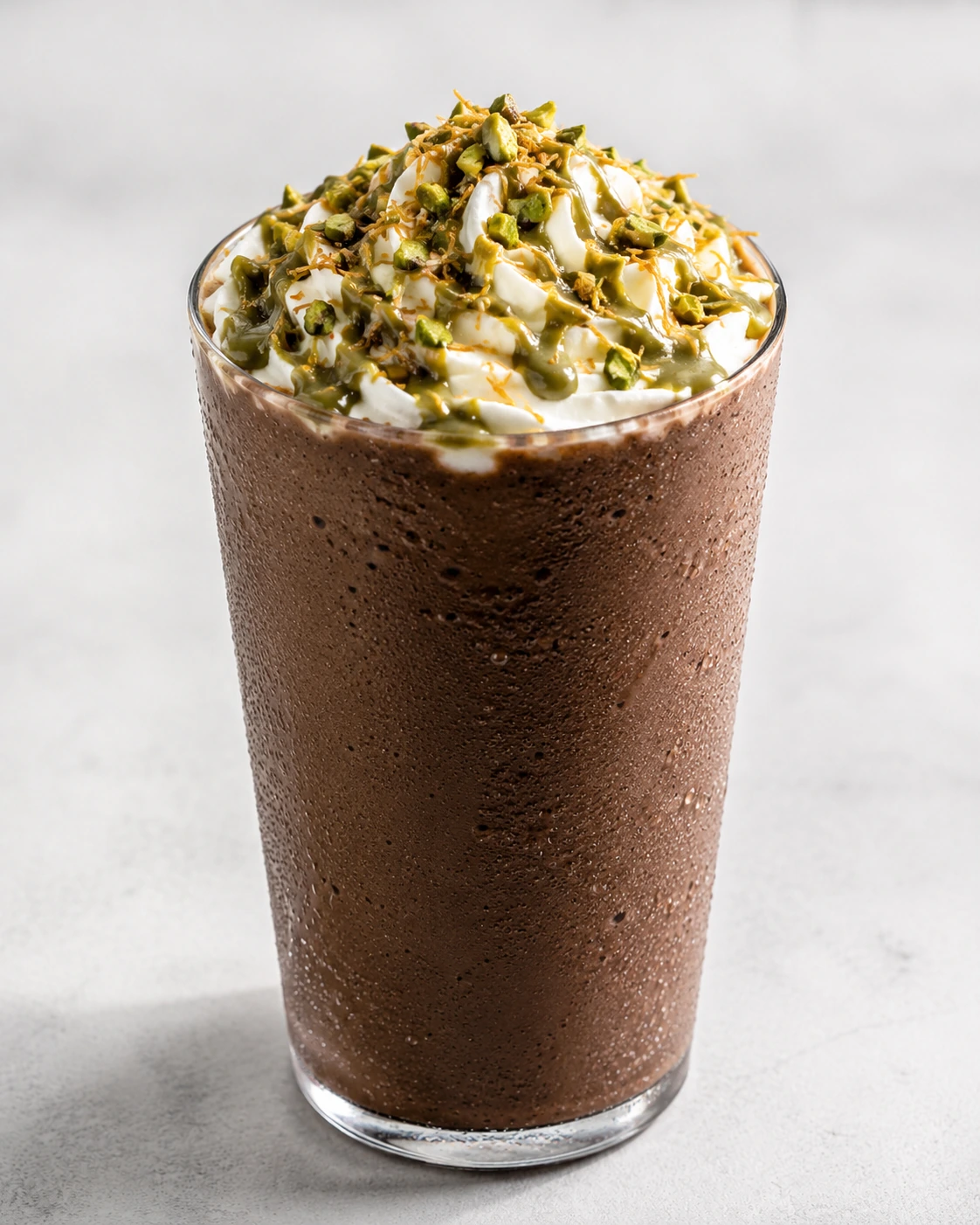 Dubai Chocolate Frappe